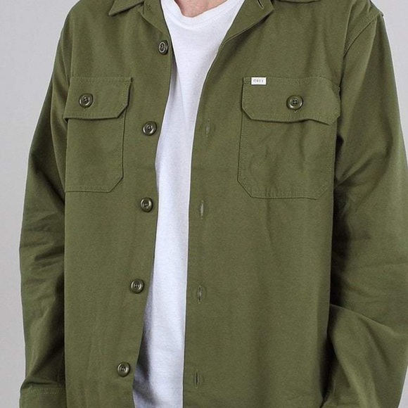 Obey Other - Obey Forest Green Shirt Jacket